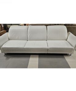 XXL диван с три подвижни облегалки и три броя регулируеми подглавника Big sofa by MUSTERRING MR 100, естествена кожа
