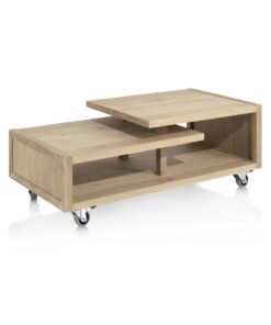 Alternative view of Холна маса на колелца на две нива - Nystead 52150 DUN / 120 x 60 cm