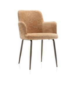 Трапезен стол с подлакътници - OLLE 51013 OKE / Lecce 100 % Polyester