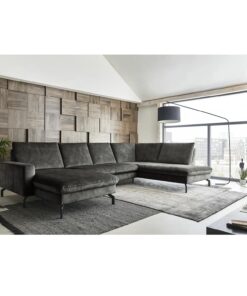 П – образен диван с функция сън и две подвижни облегалки – MP-ZE 1906