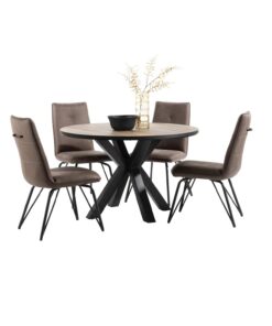 Alternative view of Tрапезна маса Sardinie 42459 NAT / Ø 120 cm