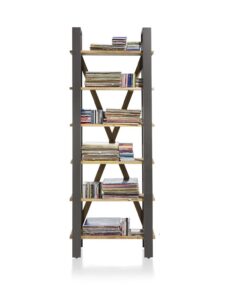 Alternative view of Етажерка за книги / библиотека с 6 ниши - Farmland 39619 RWB / h. 200 cm