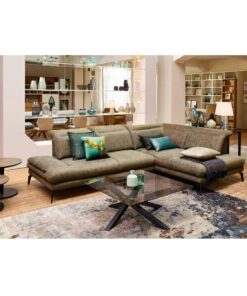 Alternative view of Ъглов диван с функция сън, три подвижни облегалки, три регулируеми подглавника и ракла - FIJI 3040