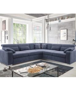 Alternative view of Ъглов диван с функция сън, четири подвижни облегалки и шест регулируеми подглавника - FRANKIE 3508