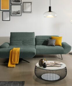 Ъглов диван с две подвижни облегалки и регулируеми подглавници - DIETER KNOLL 8731