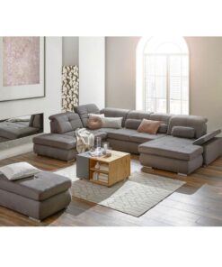 Alternative view of П – образен диван с четири подвижни облегалки, регулируеми подглавници и ракла – MM-MP 3343