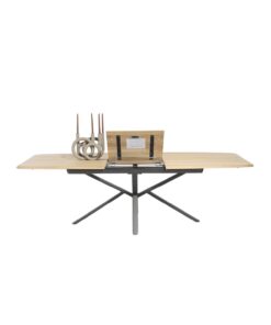 Трапезна разтегателна маса – Home 45977 NAT / 190 (+60) cm