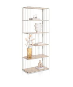 Разделител за стая / регал / етажерка за книги - NIORA 51847 SLG / h. 200 cm