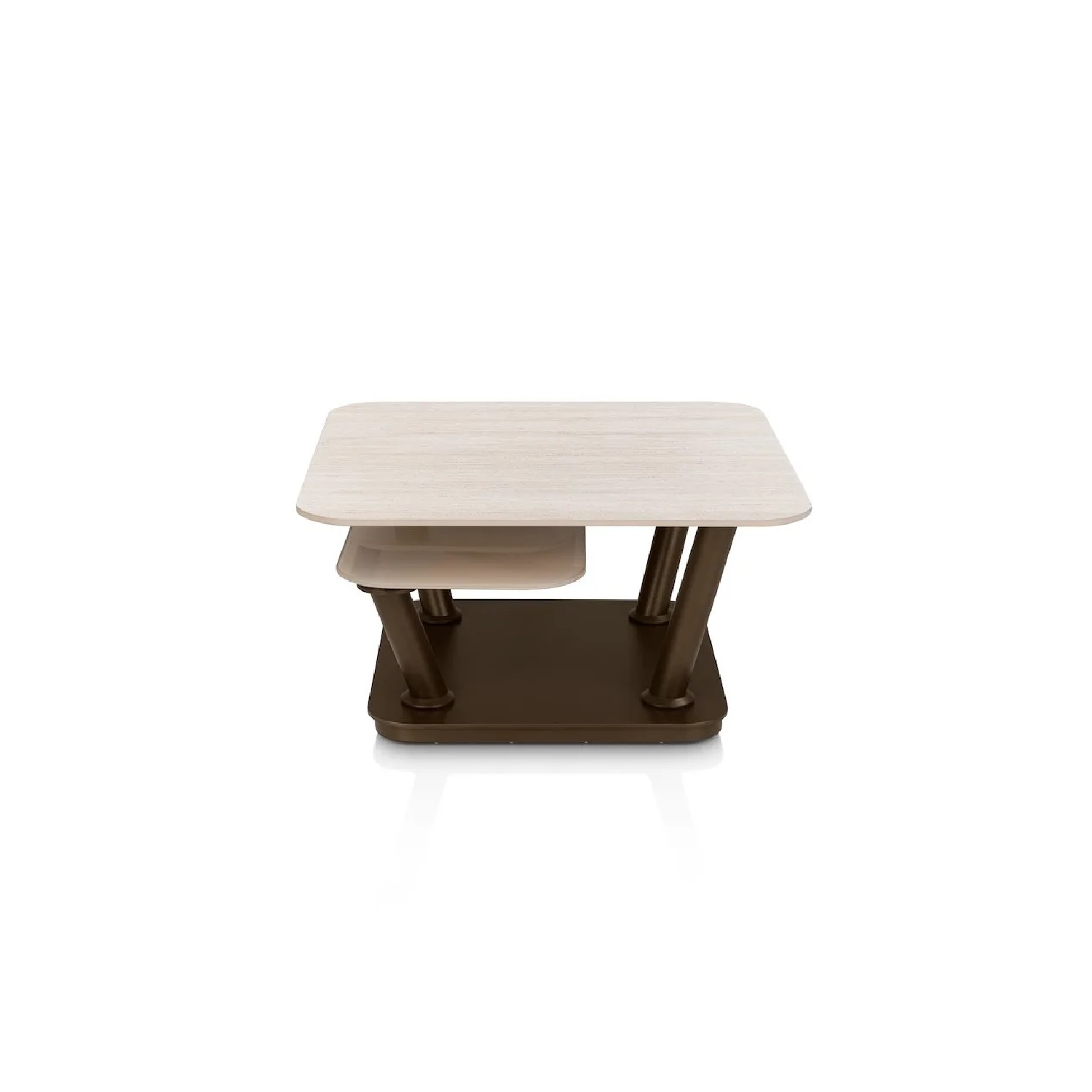 Холна масичка с въртящи се плотове - TOBY 56915 TRA / 80 х 80 х 43 cm - Image 8